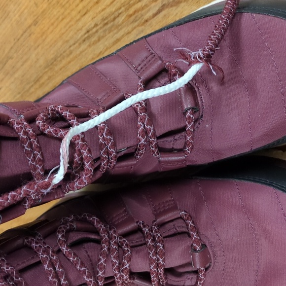 L.L. Bean Ultralight Insulated Pac Boots Burgundy Red Waterproof Size 7.5 - Picture 10 of 11